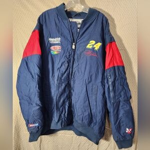 Nascar Jeff Gordon 24 Chase Authentic Racing Coat Men's 2XL Vintage